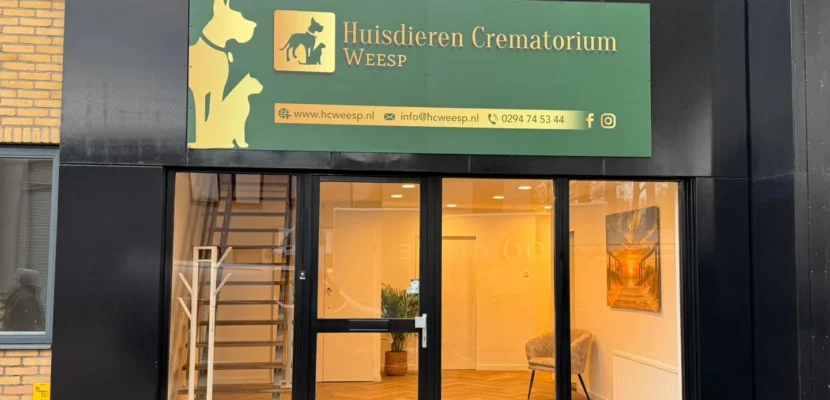 Huisdieren Crematorium opent in Weesp